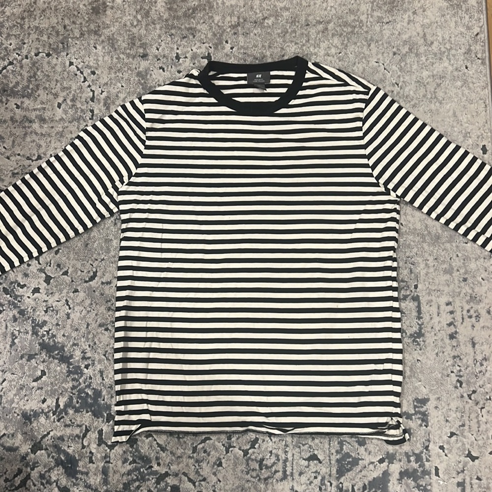 H&M Striped Long Sleeve Tee